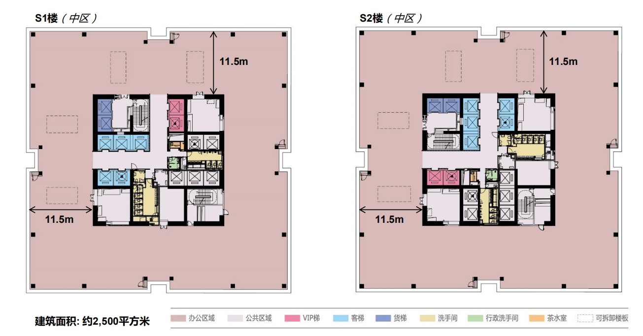 外滩金融中心平面图